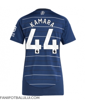 Aston Villa Boubacar Kamara #44 Tricou Fotbal Replică 2024-25 Femei Treilea